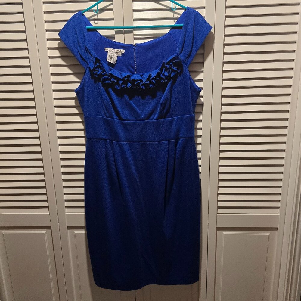 Maggy London Vibrant Blue Sheath Dress